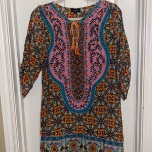 Tolani Silk Tunic/Coverup